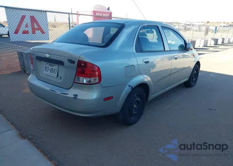 2004 Chevrolet Aveo из США, поврежденный, VIN KL1TD52694B200764
